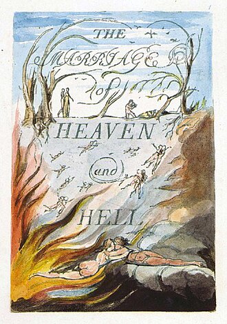 Le Mariage du Ciel et de l'Enfer — page de titre
