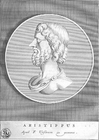 Portrait de Aristippe de Cyrène
