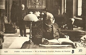Portrait de Alfred Espinas