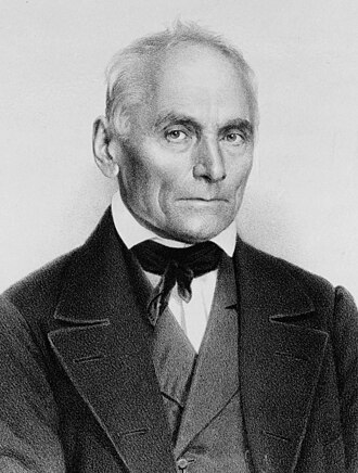 Portrait de Jan Evangelista Purkinje