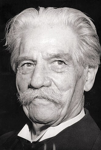 Portrait de Albert Schweitzer