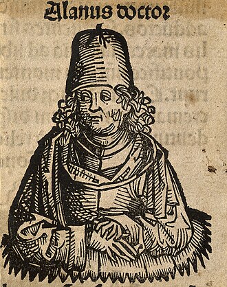 Portrait de Alain de Lille