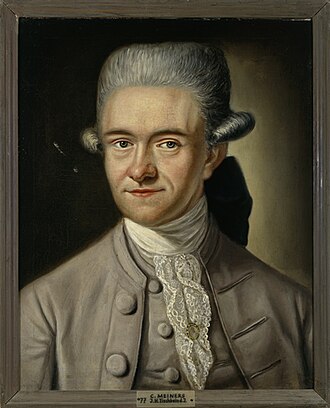 Portrait de Christoph Meiners