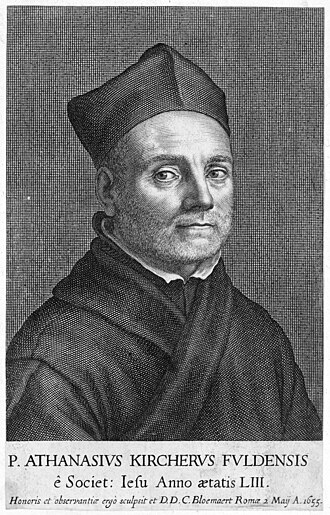 Portrait de Athanasius Kircher