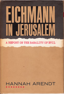 Eichmann à Jérusalem — page de titre