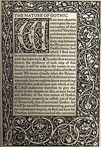 The Stones of Venice — page de titre