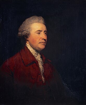 Portrait de Edmund Burke