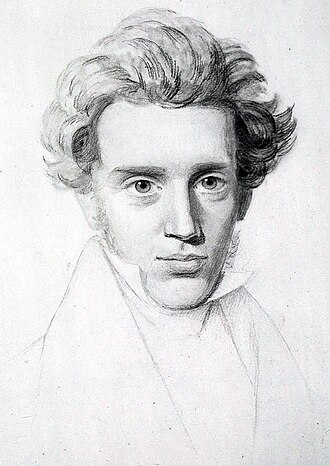 Portrait de Søren Kierkegaard