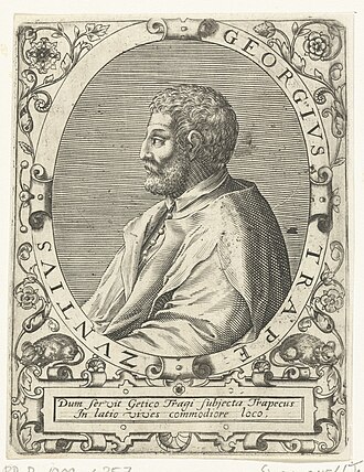Portrait de Georges de Trébizonde