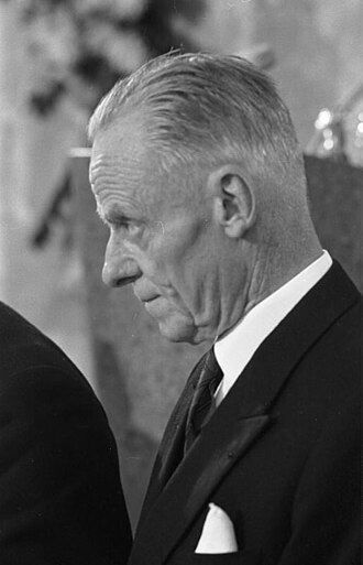 Portrait de Willem Visser 't Hooft