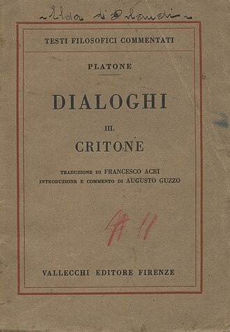 Criton — page de titre