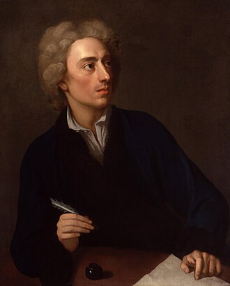 Portrait de Alexander Pope