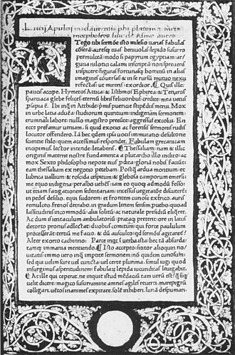 Métamorphoses — page de titre