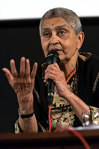 Portrait de Gayatri Chakravorty Spivak