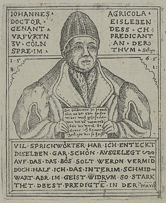 Portrait de Johannes Agricola