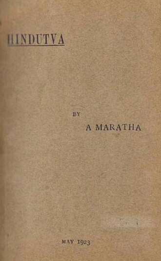 Essentials of Hindutva — page de titre