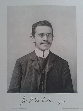 Portrait de Otto Weininger