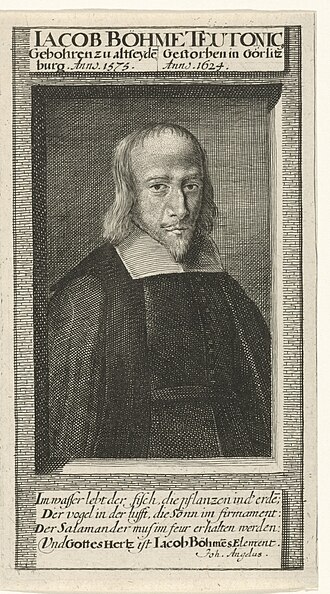 Portrait de Jacob Bœhme