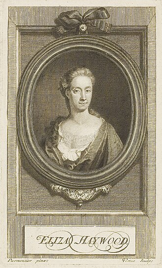 Portrait de Eliza Haywood