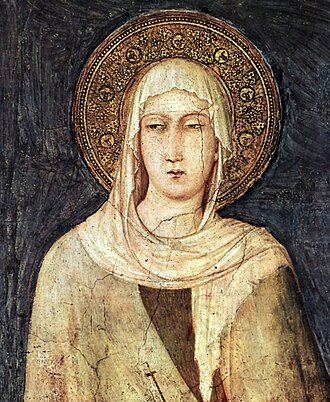 Portrait de Claire d'Assise