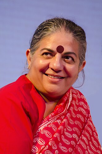 Portrait de Vandana Shiva