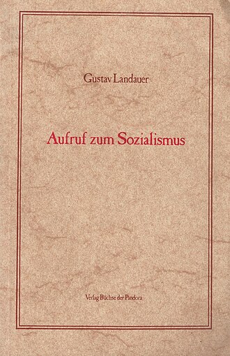 Appel au socialisme — page de titre