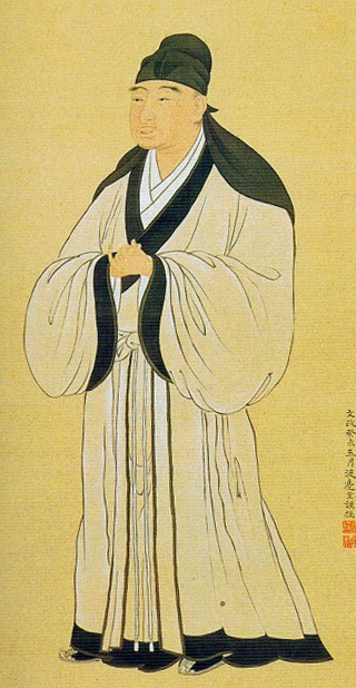 Portrait de Fujiwara Seika