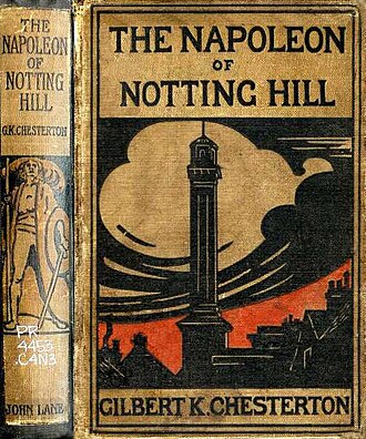 Le Napoléon de Notting Hill — page de titre