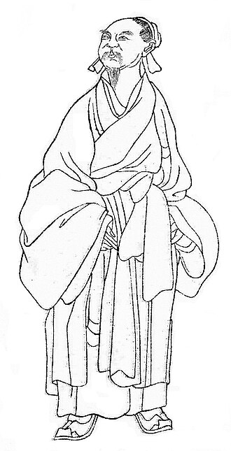 Portrait de Zhang Zai