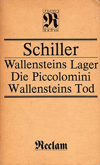 Wallenstein — page de titre
