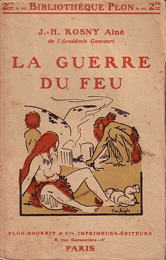 La Guerre du feu — page de titre