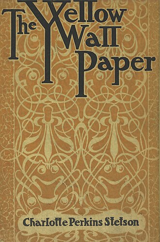 Le Papier peint jaune — page de titre
