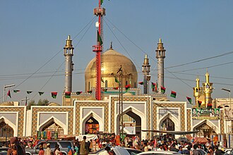 Portrait de Lal Shahbaz Qalandar