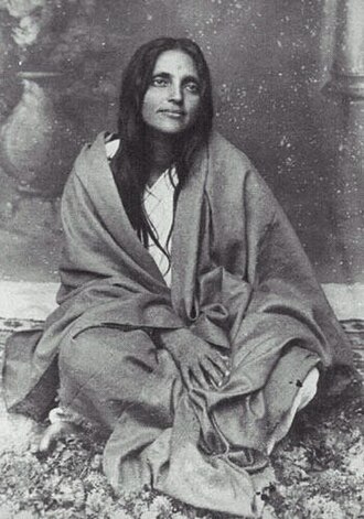 Portrait de Mâ Ananda Moyî