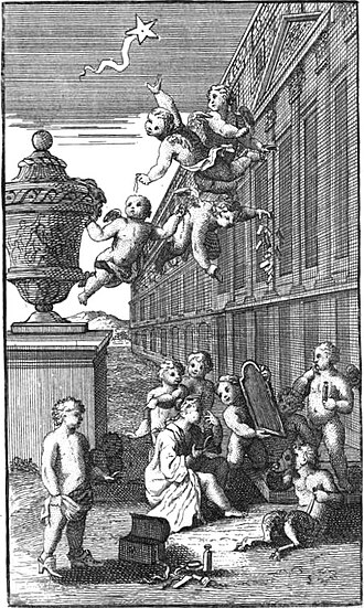 La Boucle de cheveux enlevée — page de titre