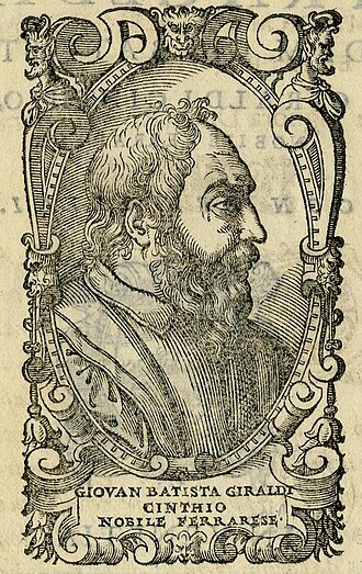 Portrait de Giovanni Battista Giraldi
