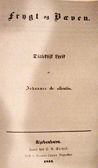 Crainte et Tremblement — page de titre