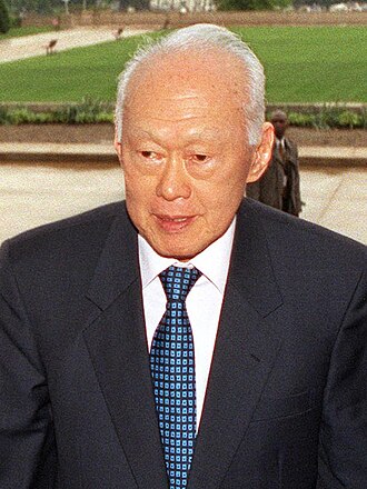 Portrait de Lee Kuan Yew