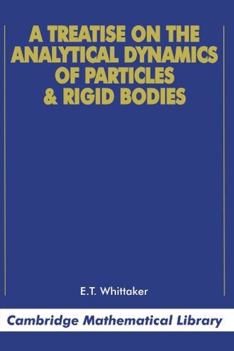 Analytical Dynamics of Particles and Rigid Bodies — page de titre