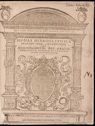 Monas Hieroglyphica — page de titre