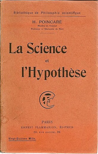 La Science et l'Hypothèse — page de titre