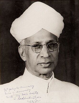Portrait de Sarvepalli Radhakrishnan