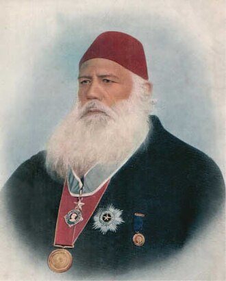 Portrait de Syed Ahmad Khan