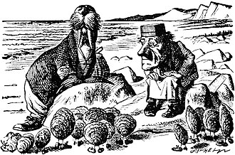 The Walrus and the Carpenter — page de titre