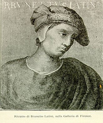 Portrait de Brunetto Latini