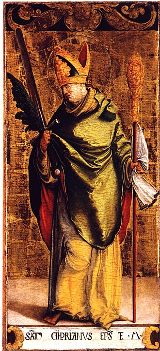 Portrait de Cyprien de Carthage