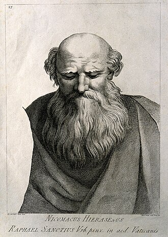 Portrait de Nicomaque de Gérase