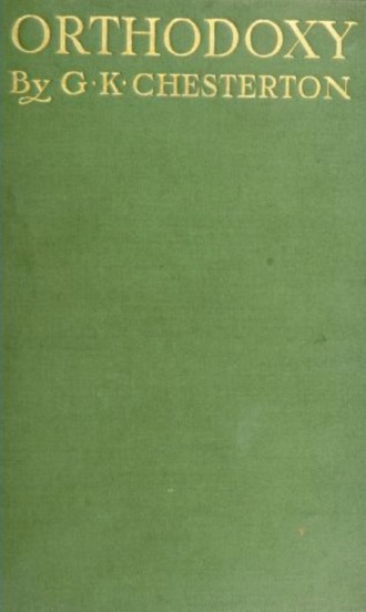 Orthodoxie — page de titre