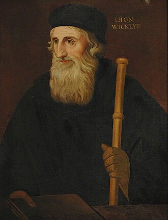 Portrait de John Wyclif