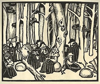 Les Aveugles — page de titre